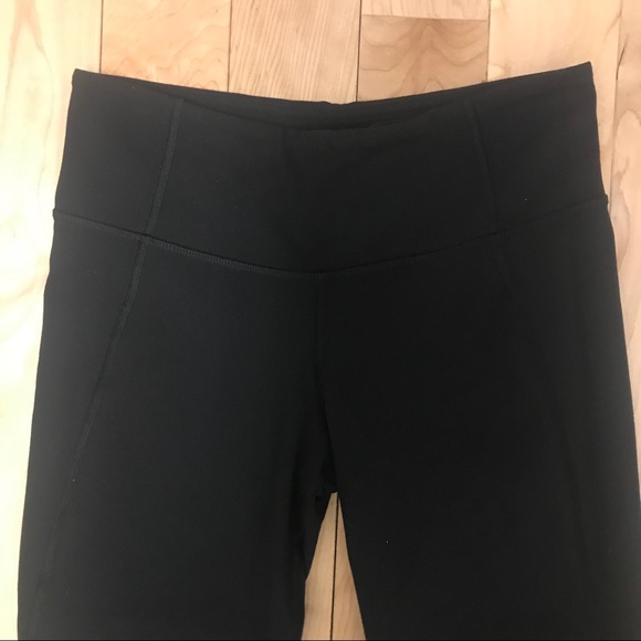 Lululemon Boogie Split Calf Drawstring Luon Capri - Picture 3 of 8